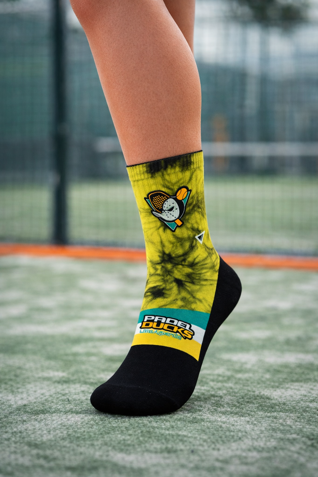 Chaussettes Padel Ducks jaunes