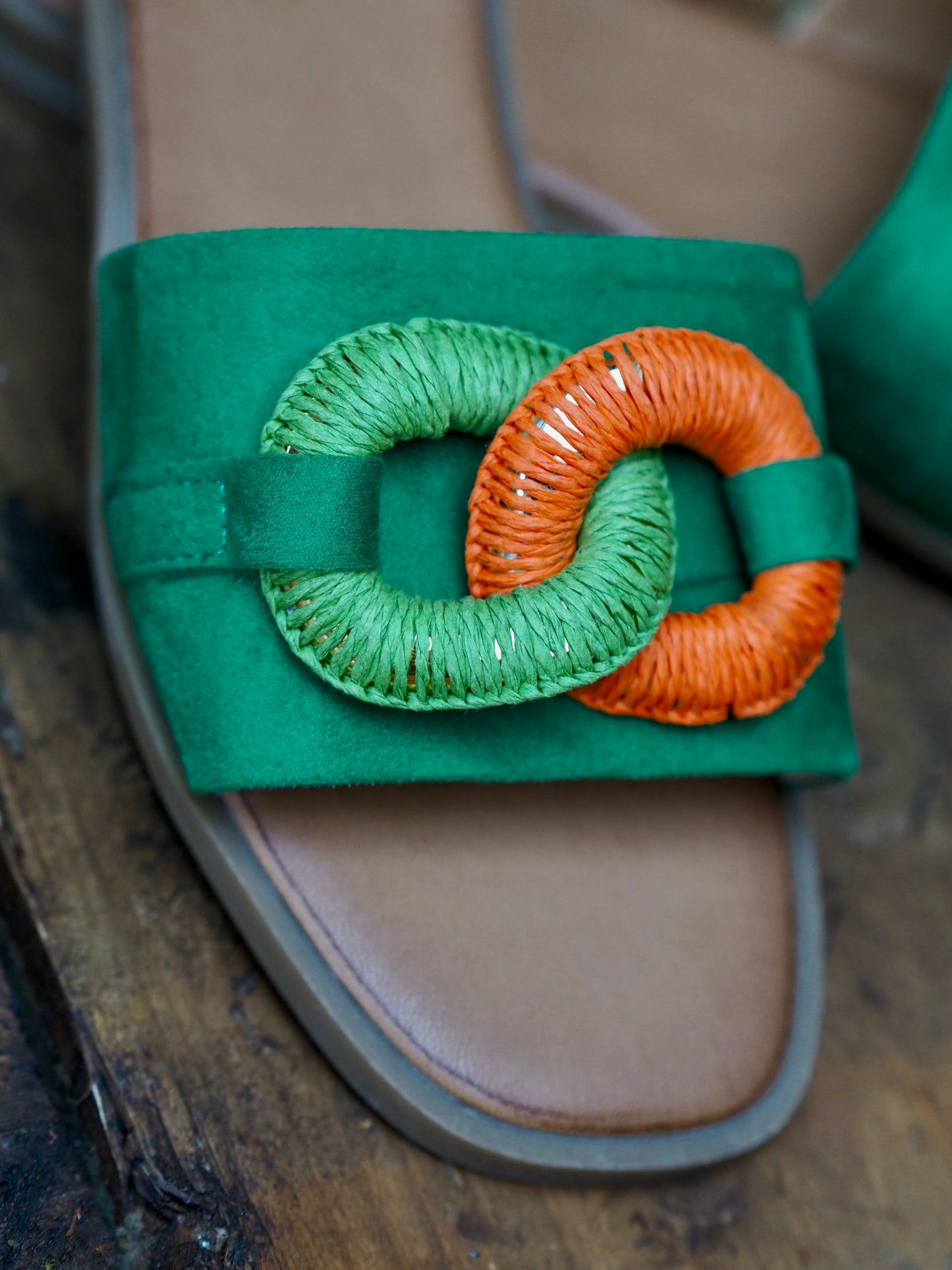 Sandales Mimie vert