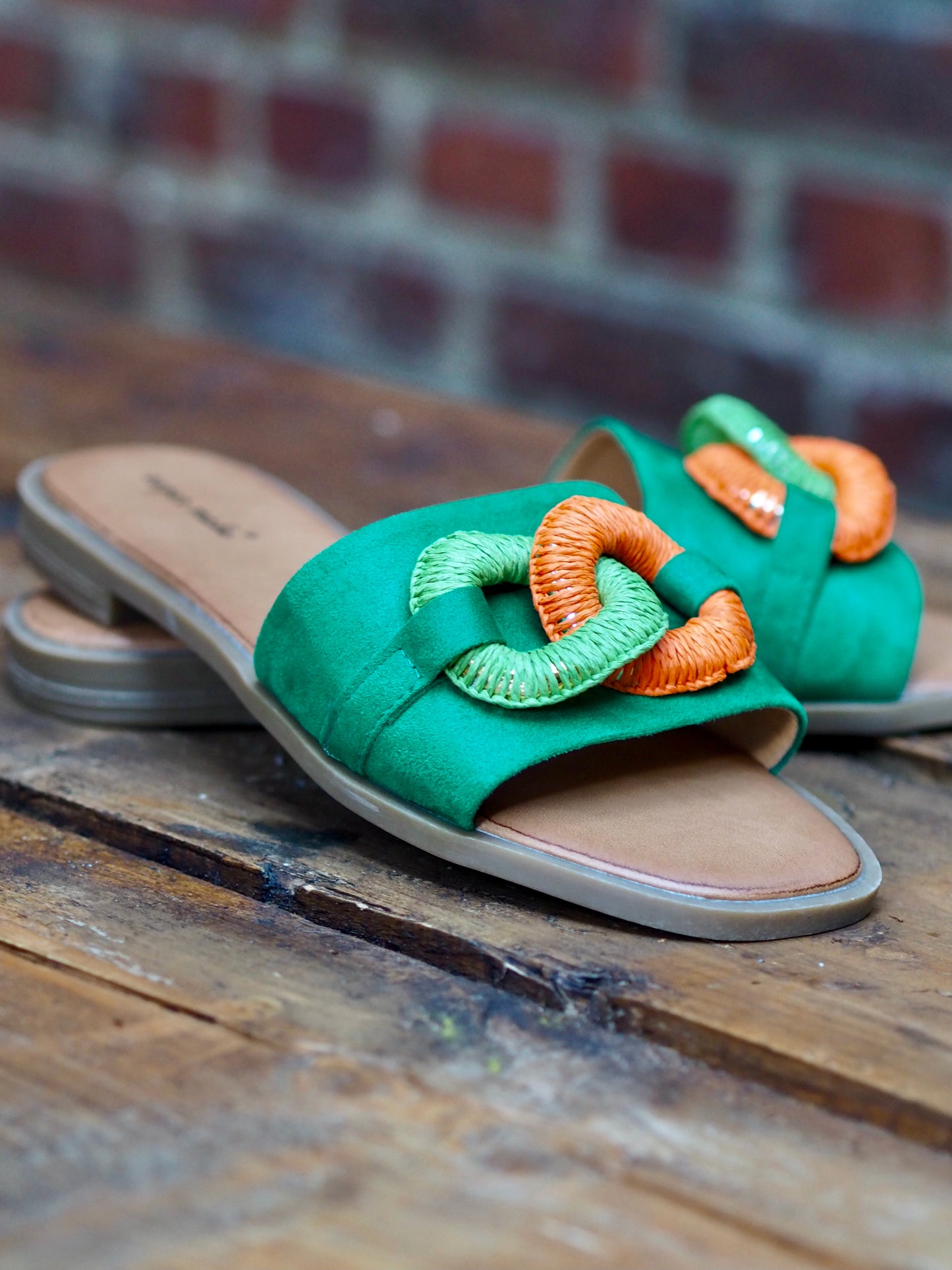 Sandales Mimie vert