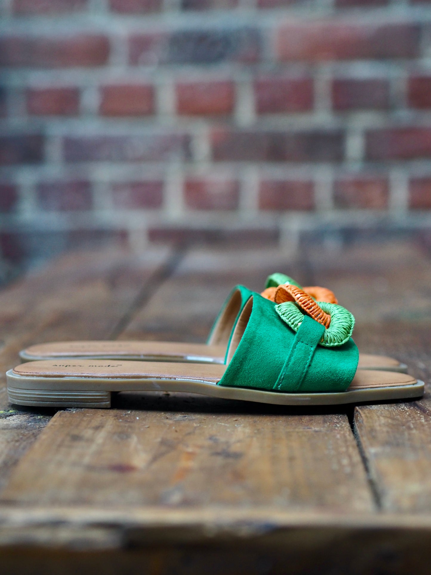 Sandales Mimie vert