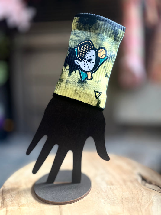 Bandeau de poignet Padel Ducks jaune