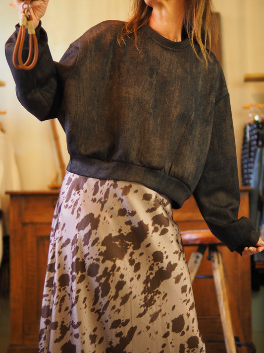 Amanda black sweatshirt