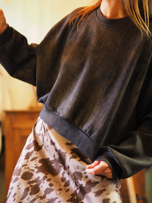 Amanda black sweatshirt