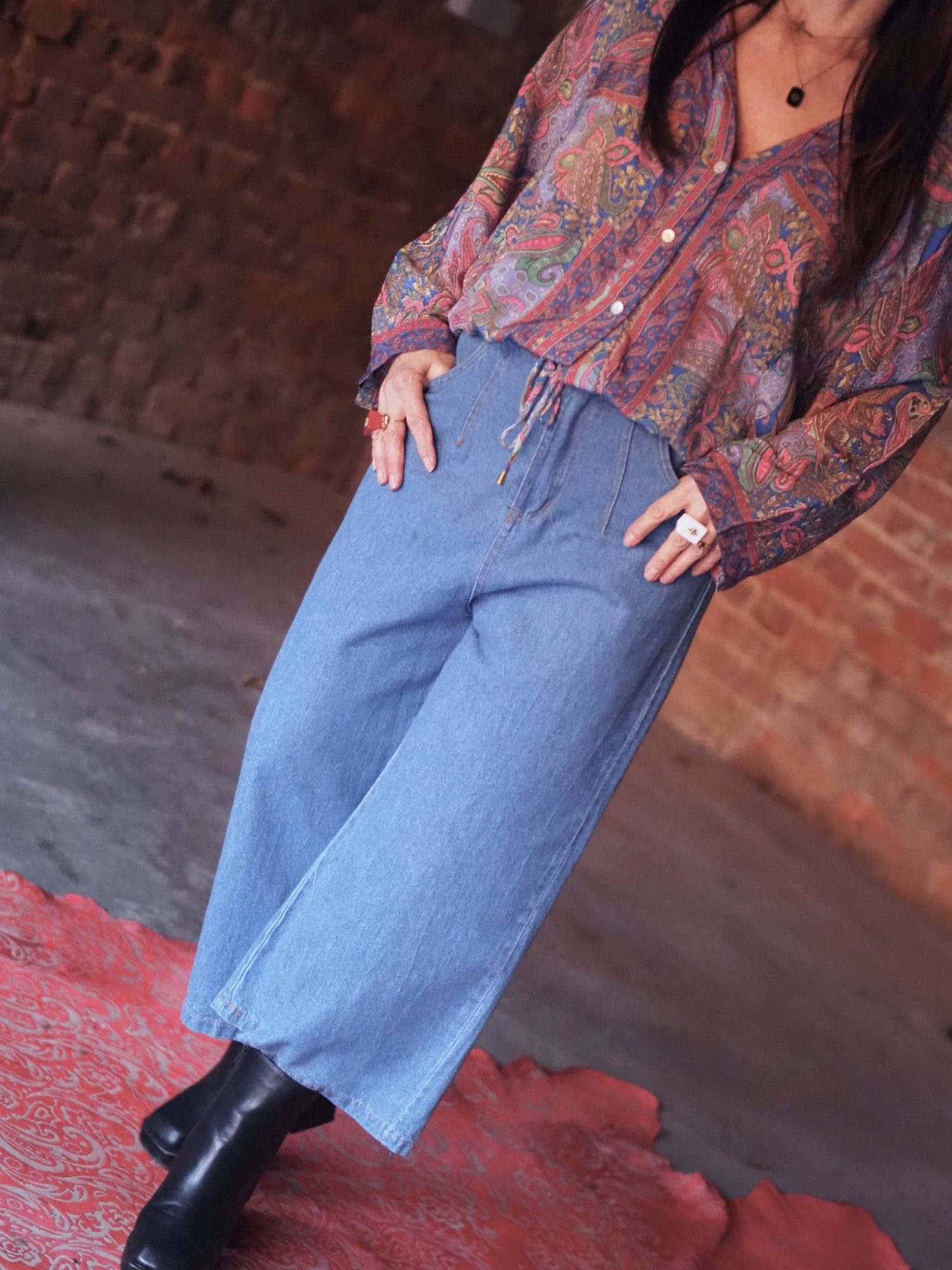 pantalon - jeans - bleu