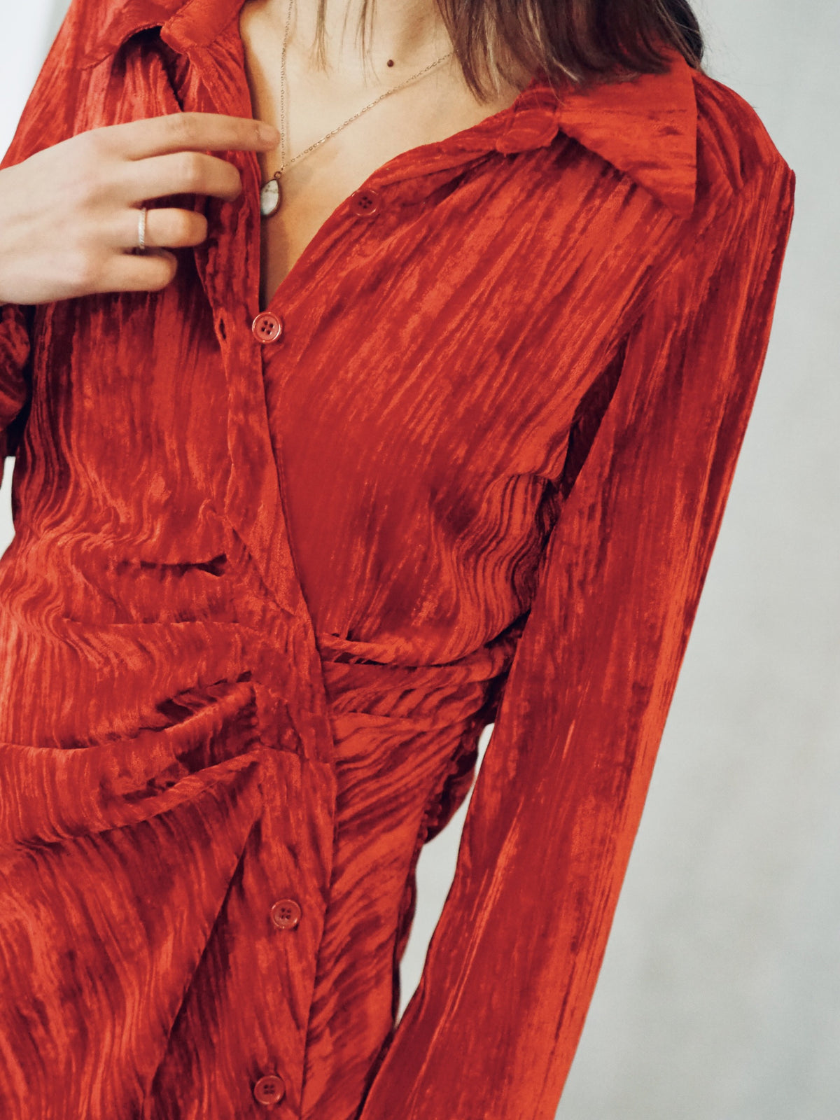 En Robe Fruit Rouge Robe Lillie rouge – Les Nanas Fringueuses